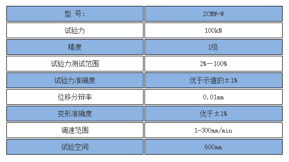 人造板万能试验机10吨参数